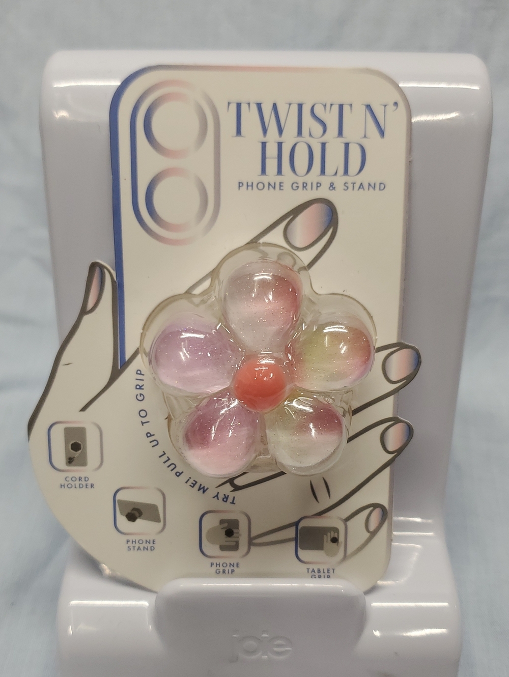 Multicolor Flower Phone Grip & Stand